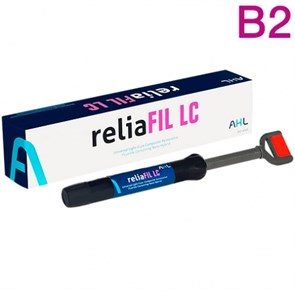 reliaFIL LC цв. B2 шприц 4г-наногибридный светоотверждаемый композит, AHL 1231912791