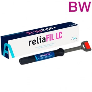 reliaFIL LC цв. BW шприц 4г-наногибридный светоотверждаемый композит, AHL 1231912792