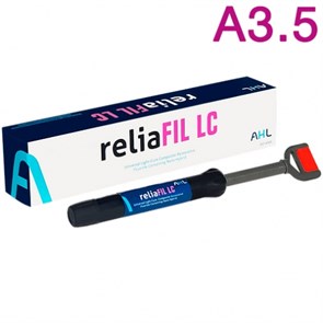 reliaFIL LC цв. А3,5 шприц 4г-наногибридный светоотверждаемый композит, AHL 1231912790