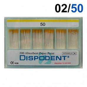 Абсорберы 02 №50 (200шт), Dispodent 0001915725