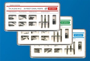 Штифты титановые Ikadent IKT-D-25-F набор (24шт.+4инструмента) 0001911209