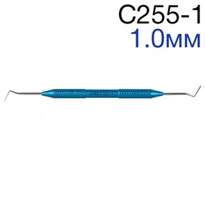Гладилка С255-1 (шир.1мм) дистально-медиальная каплевидная с изгибом 60', ЭМИ 1231913356