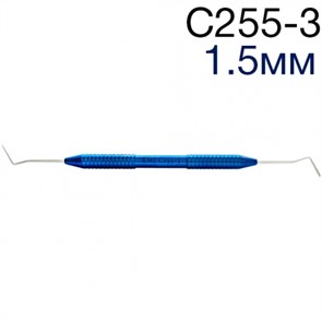 Гладилка С255-3 (шир.1,5мм) дистально-медиальная каплевидная с изгибом 60', ЭМИ 1231913360