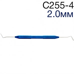 Гладилка С255-4 (шир.2,0мм) дистально-медиальная каплевидная с изгибом 60', ЭМИ 1231913361