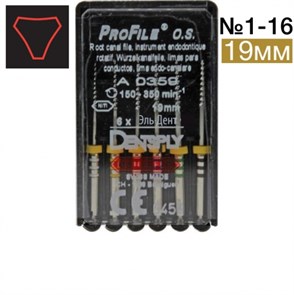 Profile O.S. №1-16 (19мм) 6шт., Maillefer 1231914707