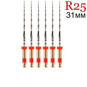 Reciproc (реципрок) файлы R25 L31 (6шт) / V040212031025, VDW 0001911282