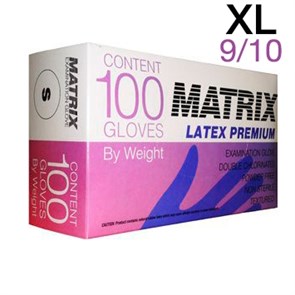 Перчатки латексные MATRIX Premium XL (9|10) 100шт. 0001911826