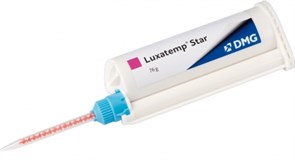 Luxatemp Star Automix A3,5 (1 картридж 50мл (76г)+15 насадок), самополимеризующийся композит 110909, DMG 0001914957