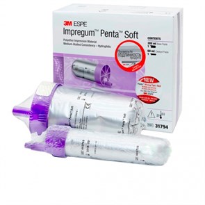 Impregum Penta Soft (база 300мл+катализатор 60мл) - оттискной материал 31794 0001910535