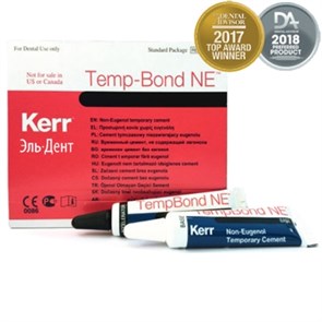 Temp-Bond NE - цемент для временной фиксации коронок (50г+15г). Kerr 00000001214