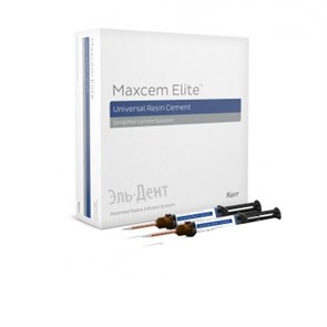 Maxcem Elite Value Kit-набор: Maxcem Elite шприц 2*5г. прозрачный; Temp-Bond NE шприц 11,7г; насадки, 34056, Kerr 1231912493