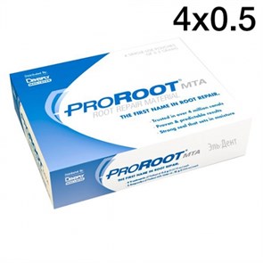 Pro Root Dentsply (4х0.5гр) материал для исправления дефектов и ремонта" корневых каналов 00000001721