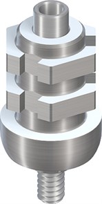 Слепочный трансфер для открытой ложки SynOcta, WN H 10 мм, алюминий 048.091