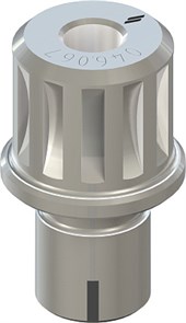 Короткая отвертка для монолитных абатментов RN, 6˚, L 13 мм, Stainless steel 046.067