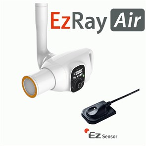 Комплект: Интраоральный рентген аппарат EzRay Air Wall +Радиовизиограф Vatech Ez Sensor размер 1.5 комплектvatech