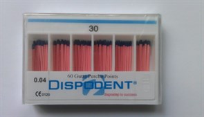 Pearl Dent Co., Ltd Штифты гуттаперчевые 02 №15, 120шт   (Dispodent) st736788