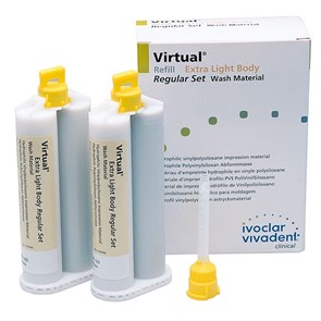 Слепочная масса А-силиконовая Virtual Refill Light Body Reg. 2 x 50 ml 562829AN