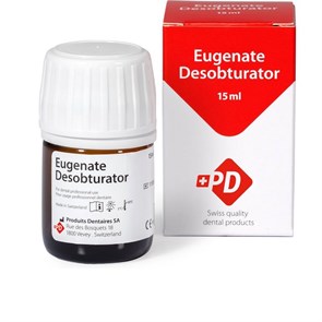 Produits Dentaires SA Eugenate Desobturator  жидкость для распломбирования корневых каналов, 15 мл. 11555