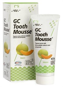 Tooth Mousse (Тусс мусс) - аппликационный мусс для реминерализации и снижения чувствительности зубов, 40 г (Дыня) 0530052Gcдн