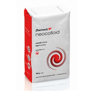 Слепочная масса Альгинатная NEOCOLLOID для высокоточной слепки, бюгельные протезы (500 г) масса с нормальным схватыванием. C302205