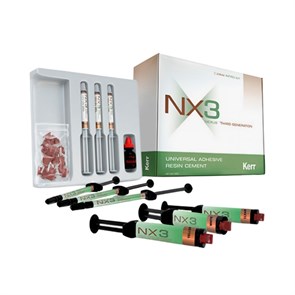 NX3 Intro Kit - композитный цемент для постоянной фиксации непрямых реставраций, включая виниры. 33642