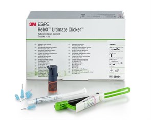 RelyX Ultimate Clicker A1, 4.5 г + Single Bond Universal 1.5 мл (56924) – стартовый набор из цемента адгезивного композитного двойного отверждения и адгезива 7000055215