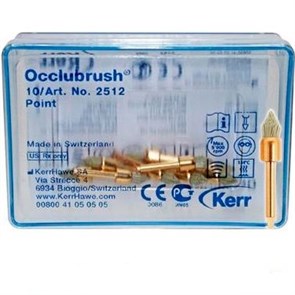 Щетка Occlubrush острый кончик, 10 шт. 2512