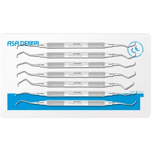 Набор кюрет с полой ручкой, 7 штук SMV1807