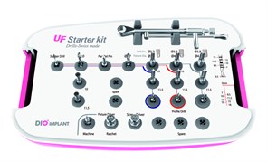 Набор хирургический, стартовый (UF (II) Starter kit для имплантатов Regular c определенными диаметрами и длинами. UFST(M)00