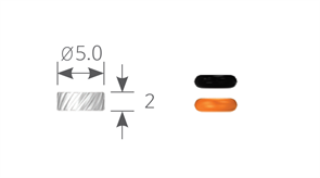 Фиксатор для шарикового абатмента , диаметр 5.0 мм, длина 2 мм, стандартная и широкая линейка. RT0502