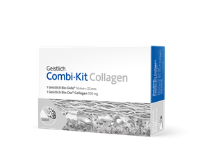 Combi-Kit Collagen набор для направленной костной регенерации: Bio-Oss Collagen 100 мг и Bio-Gide 16х22 мм 30591.1