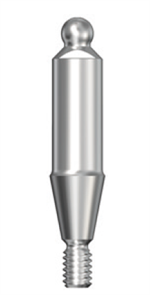 Абатмент Astra Tech шаровидный  4.5/5.0, высота десны 8 мм (Ball Abutment 4.5/5.0, H - 8 mm). 24423