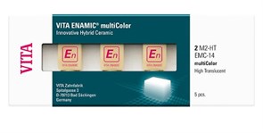 Блоки ENAMIC Multicolor  для Cerec/in Lab, 1M2-HT , 5 шт EC4EC4072765