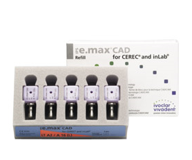 Блоки Ivoclar Vivadent IPS emax CAD CER/inLab LT BL2 A14 (S) 5 шт 678882