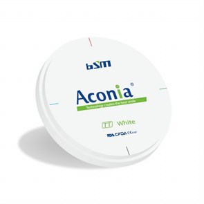 Диск диоксида циркония Aconia TT, белый, 98x14 мм TT98x14