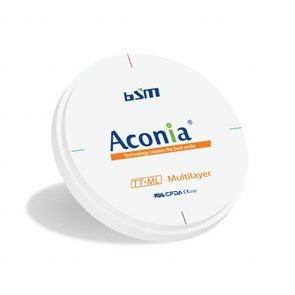 Диск диоксида циркония Aconia TT-ML, D2, 98 х 16 мм TTML-D298x16