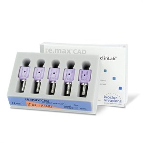 Блоки Ivoclar Vivadent IPS emax CAD CER/inLab LT A1 A16 (L) 5 шт 644383