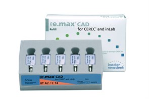 Блоки Ivoclar Vivadent IPS emax CAD CEREC/inLab HT D2 C14 5 шт 626420