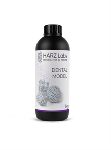 Фотополимер HARZ Labs Dental Model Bоne для LCD/DLP принтеров, 1 литр (для печати моделей) DentalModelBоne