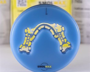 Диск воск Smolwax для закрытой системы zircon zahn 95, 20 мм, синий. st833778