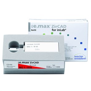 Циркониевые Блоки Ivoclar Vivadent IPS emax ZirCAD for InLab MO 0 B65 1 шт 605461