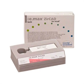 Циркониевые Блоки Ivoclar Vivadent IPS emax ZirCAD for InLab MO 1 B65 1 шт 608490