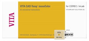 Блоки VITA CAD-Temp monoColor IS для CEREC/inLab, 1M2T, IS-16S, 5 шт EC4CB0079365