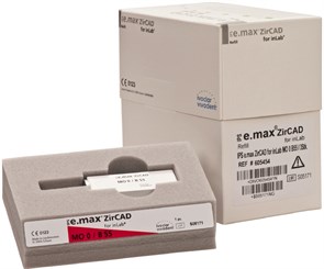 Циркониевые Блоки Ivoclar Vivadent IPS emax ZirCAD for InLab MO 0 B55 1 шт 605453