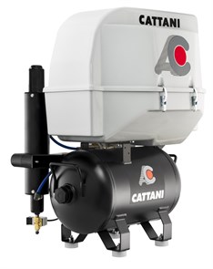 Компрессор Cattani для cad/cam систем 165 л/мин при 8 атмосфер, ресивер 45 л 13355