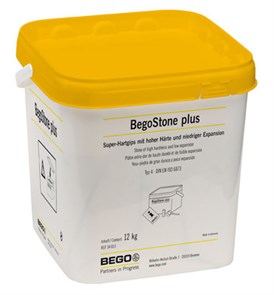 Супергипс BegoStone plus, 4-й класс, 12 кг. 54811