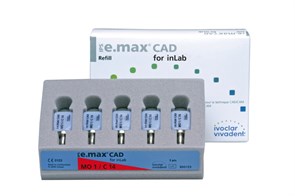 Блоки IPS e.max CAD for inLab MO 1 C14 5 шт. 596798