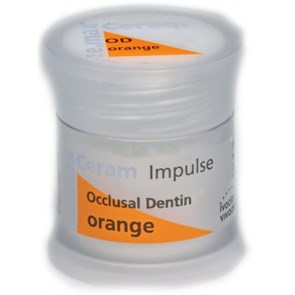 Импульсная масса окклюз. дентина IPS e.max Ceram Impulse occlusal Dentin оранжевый. 596983