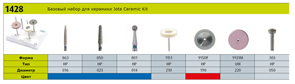 Набор инструментов для керамики Jota Ceramic Kit (7 инструментов) №1428. 1428(KITCERAMIC)