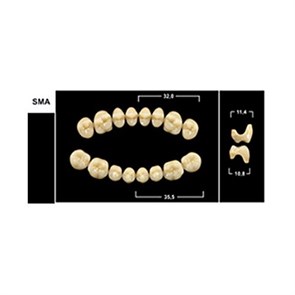 Зубы Yeti C4 SMA жевательный низ (Tribos) 8 шт. 22313